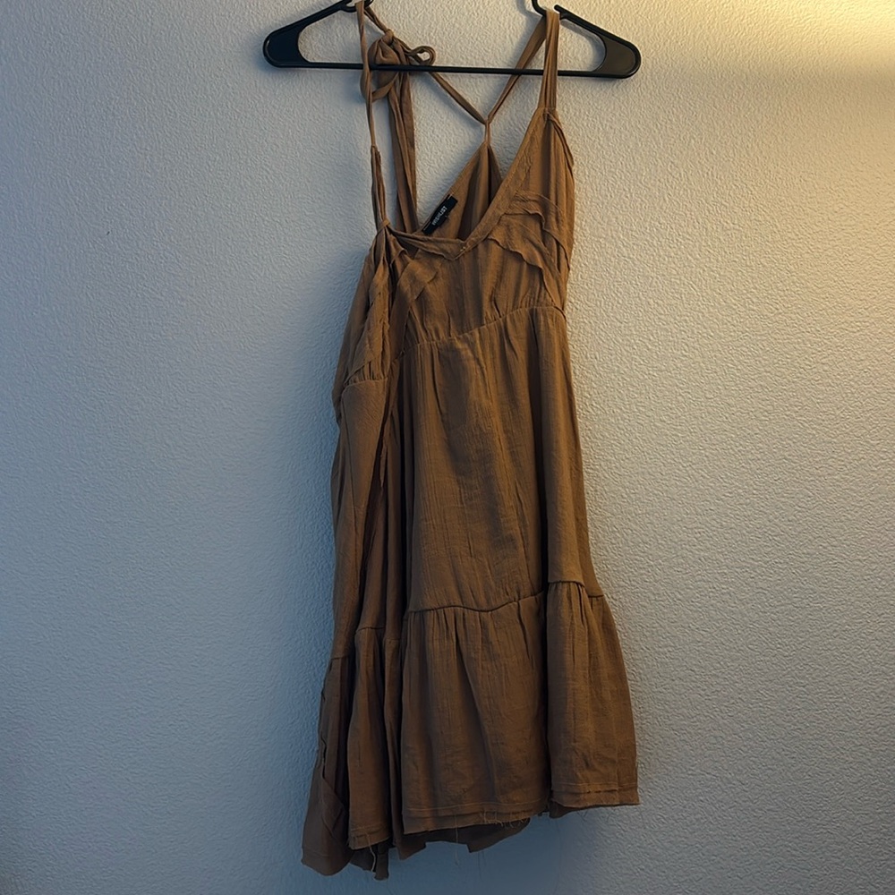 Wishlist Brown Swing Dress